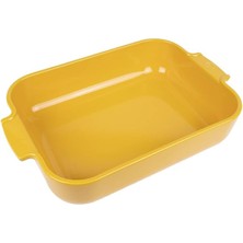 Mey İthalat Peugeot Appolia Dikdörtgen Pişirme Kabı 36 Cm-14 Inç, Safran