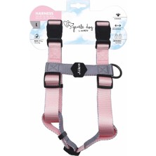 Mey İthalat M-Pets Gentle Dog Göğüs Tasması Pink L