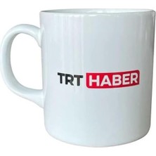 Mey İthalat Trt Haber Logolu Beyaz Kupa