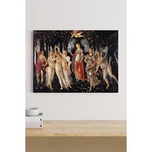 Mey İthalat Postermanya (PSTER18913) Ilkbahar - Primavera - Botticelli Sanatsal Kanvas Tablo 30 x 40