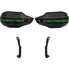 Gp Kompozit Kawasaki Versys 650 2015-2025 Uyumlu Plastik Elcik Koruma Siyah