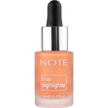 Mey İthalat Note Cosmetics Drop Highlighter 03 Candlelight Işıltılı Likit Aydınlatıcı