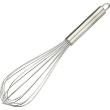 Mey İthalat Paslanmaz Çelik Çırpıcı Pratik Yumurta Sos Karıştırıcı Çırpma Teli 25 cm