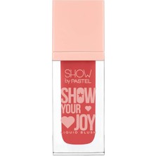 Mey İthalat Show By Pastel Show Your Joy Liquid Blush - Likit Allık, 58, 4 G
