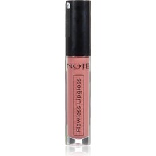 Mey İthalat Note Cosmetics Flawless Lipgloss 03 Dried Rose Nemlendirici Etkili Parlak Ruj, Pembe