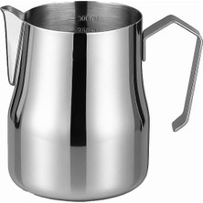 Mey İthalat Çelik 350 ml Kahve Süt Köpürtme Potu Sütlük Pitcher MT190