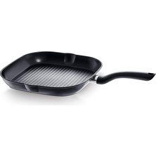 Mey İthalat Fissler Cenit Grill Tava ( Ø 28 cm - 2.1l ), Yapışmaz Kaplamalı Alüminyum Izgara Tava - Indüksiyon Uyumlu