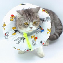 Mey İthalat Lepus Kedi Köpek Yakalık Tavşan Figürlü Medium No:3