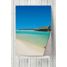 Mey İthalat Postermanya (PSTER6204) Maldivler Manzara Posteri 2 (70X100CM)