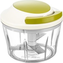 Mey İthalat Orret Home 700 ml 3 Bıçaklı Ipli Rondo – Çekmeli Doğrayıcı, Hızlı ve Pratik Sebze Doğrama, Paslanmaz Çelik Bıçaklı, Ergonomik ve Kolay Kullanım Pp Plastik