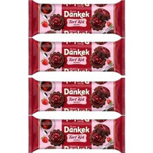 Mey İthalat Ülker Dankek Çilekli ve Çikolatalı Tart Kek, 180 Gr, 4 Adet