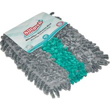 Mey İthalat BADEM10 Ev Ofis Iş Yeri Sillgech Mikrofiber Makarna Temizlik Kurulama Mop Vileda Yedeği 40 cm EH320