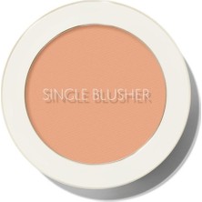 Mey İthalat The Saem Sebum Kontrolü Sağlayan Tekli Toz Allık - Saemmul Single Blusher Desert Peach