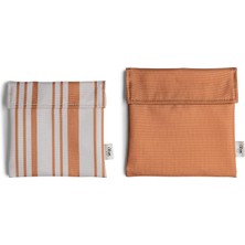 Mey İthalat Citron Tekrar Kullanılabilir Sandviç Çantası 2'li Set - Caramel 1060209