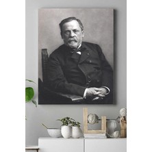 Mey İthalat Postermanya (PSTER17610) Louis Pasteur Bilimsel Kanvas Tablo 40 x 60