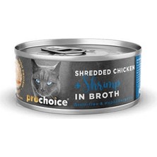 Bezos Hypo-Allergenic Sos Içinde Tavuklu ve Karidesli Tahılsız Yetişkin Kedi Konservesi 70 gr