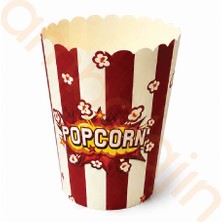 Ambalajın 24 Oz Patlamış Mısır Kovası – 700 cc Karton Popcorn Kutusu