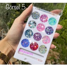 Mey İthalat Glitter Jel Far Yüz Saç ve Vücut Simi