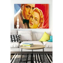 Mey İthalat Postermanya (PSTER15546) Casablanca-Kazablanka Film Afişi Kanvas Tablo 7 50 x 70