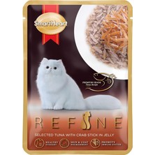 Mey İthalat Refine Pouch Jöle Içinde Yengeç Çubuklu Seçkin Ton Balığı 70 gr