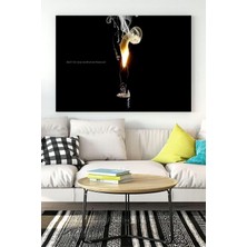 Mey İthalat Postermanya (PSTER17366) Burnout Motivasyon Kanvas Tablo 50 x 70