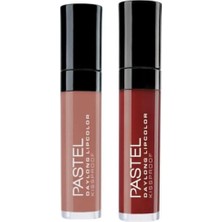 Mey İthalat Pastel Mat Likit Ruj - Daylong Lipcolor Kissproof No 26-No 42 +Biota Yağ Hediye