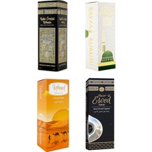 Mey İthalat Ihvan Online Kabe Örtüsü Kokusu Medine Ravza Kokusu Uhud Kokusu ve Hacerül Esved Kokusu Sprey 400 Ml.