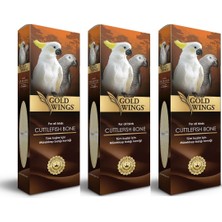 Mey İthalat 3'lü Büyük Boy Gold Wings Kalamar Kemiği