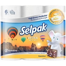 Bezos Havlu Yağ Emici  6 Rulo