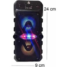 Bezos Bluetooth Hoparlör Yüksek Ses Kaliteli Büyük Boy Çift Çıkışlı Ses Bombası