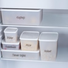 Mey İthalat Porsima Hobby Life 1155 Alaska No Frost -20C 6lı Dondurucu Saklama Kabı, Beyaz