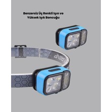 Bezos Type C Şarjlı LED Kafa Lambası Güç Göstergeli 53 Modlu