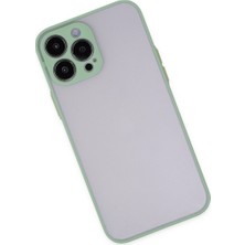 Bezos iPhone 13 Pro Max Kılıf Montreal Silikon Kapak - Turkuaz