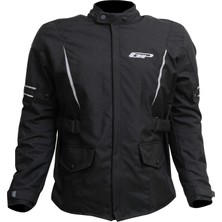 GP Kompozit MNTK003 Kışlık 5 Korumalı Motosiklet Montu Siyah