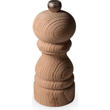 Mey İthalat Peugeot - Paris Nature Tuz Değirmeni, 12 Cm, Klasik Öğütme Derecesi Ayarı, Geri Dönüştürülmüş Ahşap, Pefc Damgalı, Fransız Bilgi Birikimi, Doğal Renkler