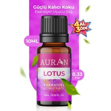 Mey İthalat Auran Lotus Esansiyel Uçucu Koku Yağı Buhurdanlık Yağı Difüzör Esansı Hobi Esansı 10ML