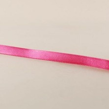 Mey İthalat Fuşya Saten Kurdela 1 Cm. x 10 Metre (Fuşya)