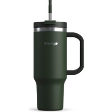 Mey İthalat 2 Moods Tuck-In Tumbler Sızdırmaz Çelik Termos 900 ml Green ST-237