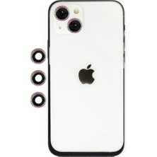 Bezos iPhone 14 Shine Kamera Lens - Rainbow
