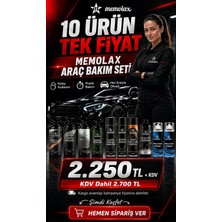 Memolax Araç Bakım Seti (10 Parça)