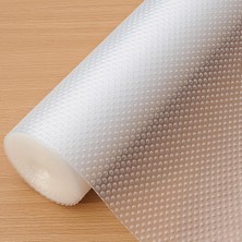 Mey İthalat 10 M×45 cm Eva Pıtırcık Raf ve Çekmece Örtüsü – Kesilebilir Şeffaf Silikon & Eva Kaymaz Mat, Mutfak Dolabı, Buzdolabı ve Çekmeceler Için Koruyucu, Yıkanabilir Silinebilir