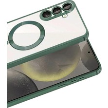 Bezos Galaxy S26 Kross Magneticsafe Kapak - Koyu Yeşil