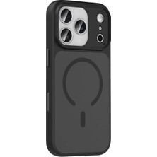Bezos iPhone 17 Pro Megane Magsafe Kapak - Siyah