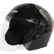 Gp Kompozit GP NERO MKS006-GB Şeffaf Vizörlü Motosiklet Yarım Kask
