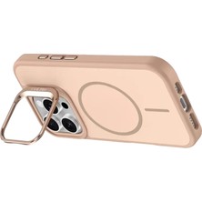 Bezos iPhone 16 Pro Max Flexa Magsafe Kapak - Gold