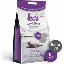 Bezos Cat Litter Lavanta Kokulu Kalın Taneli Kedi Kumu 5 Lt
