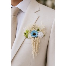 Jujü Atölye Damat Yaka Çiçeği,damat Cep Çiçeği, Sağdıç Yaka Çiçeği, Damat Yaka Iğnesi