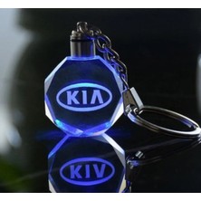 İdeal Aksesuar Kia Işıklı Anahtarlık 2021 Yılının Popüler Ürünü Şık Car Keychain Oto Araba Motor Şık Aksesuar