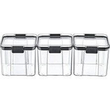 Mey İthalat Box Up Saklama Kapları - 3'lü Set Orta 3 x 700 ml - [FT-105]