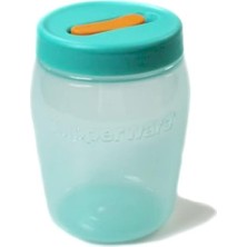 Mey İthalat Tupperware Evrensel 550 ml Açık Turkuaz Hazne, Açıklıklı Stok Kabı